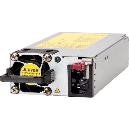 Hpe X372 54VDC 1600W 110-240VAC Power Supply - 120 V AC, 230 V AC Input - 54 V DC Output - 1600 W JL670A#ABA
