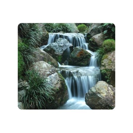 Fellowes Earth 5909701 Waterfall Mouse Pad - Rubber - 1 Pack 5909701