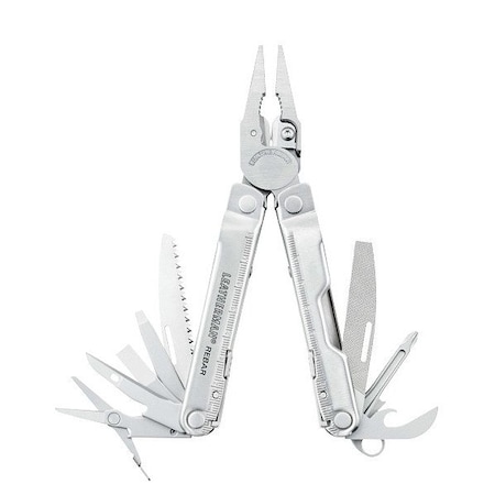 Leatherman Multi Tool Plier, 4 in L, Stainless Steel 832297