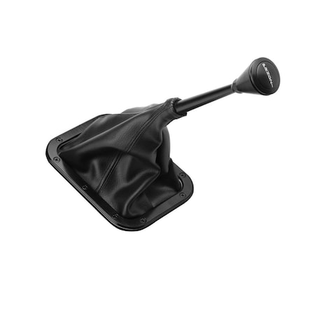 Lokar X70BFMB Black Billet Aluminum Rectangular Floor Mount Shifter Boot LOKX70BFMB