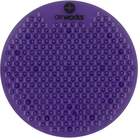 Hospeco AirWorks Splash Free Urinal Screen, Vineyard - Box of 10 AWSFUS234-BX