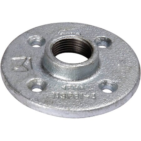 Southland 3/4'' Malleable Iron Galvanized Floor Flange 511-604BG