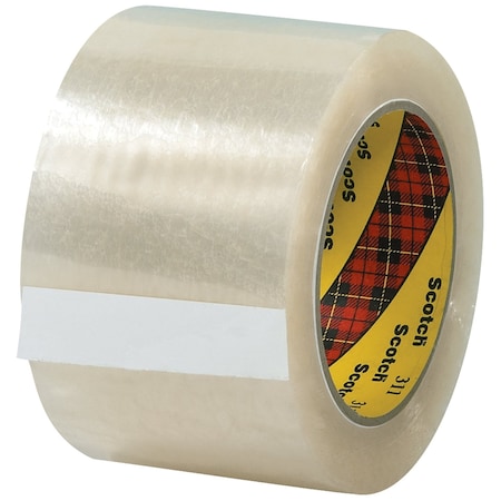 Scotch 3in x 110 yds. Clear Box Sealing Tape 311, 24PK T905311