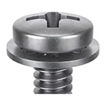 #4-40 x 1 in Phillips Pan Machine Screw, Passivated 18-8 Stainless Steel, 25 PK