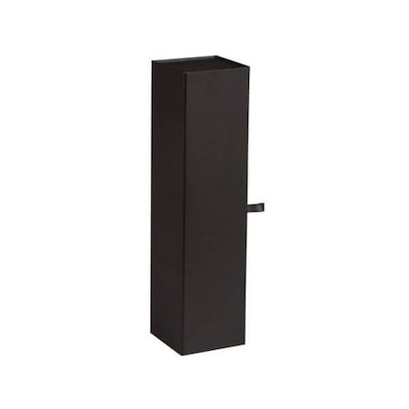 Nashville Wraps Black Magnetic Closure Gift Box, Single Wine 3.5x3.5x13.5, 3PK 62813