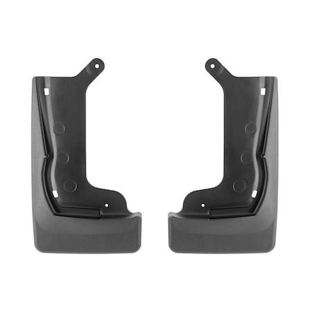 Weathertech Black, No Drill MudFlaps 110176
