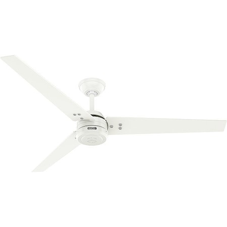 Hunter CeilingFan, Brown/White, 60inDia, 3Blade 52980