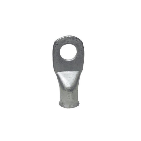 Gardner Bender Compression Lug, 6 AWG Wire, 14 in Stud, Copper Contact, Silver AML-200