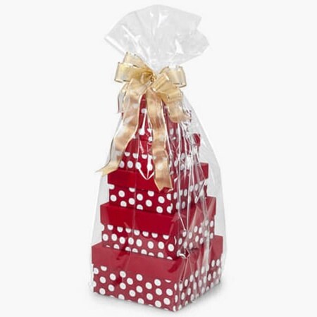 Nashville Wraps Clear Cello Basket Bags, Large 20x30, 50PK C2030BC