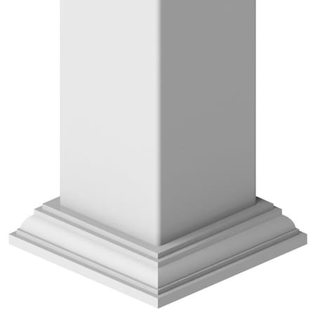 Xpanse Heritage Base Trim, Vinyl, White, For Williamsburg, Traditional, Select, Posts 73012503