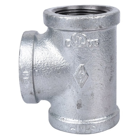 Prosource Exclusively Orgill Pipe Tee, 114 in, FIPT, Malleable Steel, SCH 40 Schedule, 300 psi Pressure 11A-1 1/4G