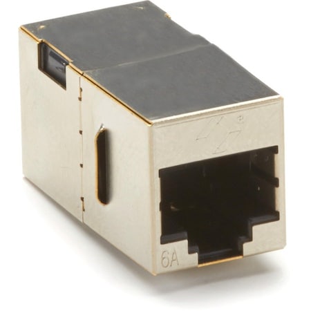 Black Box Cat6A Straight-Through Shielded Coupler C6ACP71S-SV