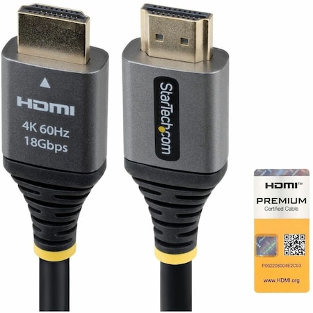 Startech.Com 1ft HDMI 2.0 Cable, 4K 60Hz HDMMV1F