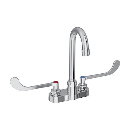 Elkay Handle-Operated Faucet, Manual, Gooseneck LK406GN04T6