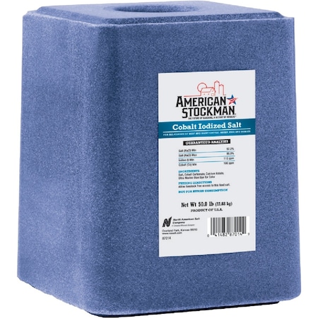 American Stockman 50 Lb. Cobalt Mineral Block 87014