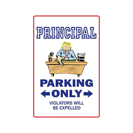 Signmission Principal, 6 Inch X 9 Inch, Decal D-6-W-Principal