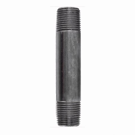 Ace Trading - Nipple STZ Industries 3/8 in. MIP each X 3/8 in. D MIP Black Steel 4 in. L Nipple 308UP38X4
