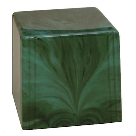 Fasttrack2Fitness Cultured Marble Cremation Utah Junior Urn, Emerald FA2062592