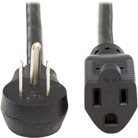 Doomsday Extension Cord, 16 AWG, 5-15R, Black, 5-15P, 1 ft DO3007389