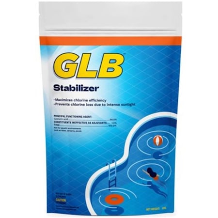 Glb 4 lbs Chlorine Stabilizer, 8PK GL71259A