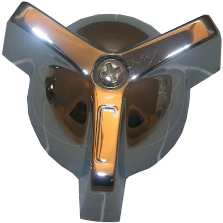 Westlake Pipe & Fittings Streamway 3-Point Cold Chrome Tub & Shower Handle Kit HC-138