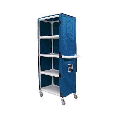 Royal Basket Trucks Linen Cart, 600 lb Capac., 32" L G32-BBX-4VA-4ULN