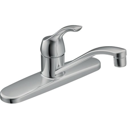Moen Moen Adler CA87526 Kitchen Faucet, 6.7 in H Spout, Stainless Steel, Chrome CA87526 (87585)