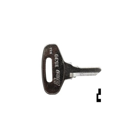 Ilco Unican Kubota B Tractor Key Blanks, 10PK 1539