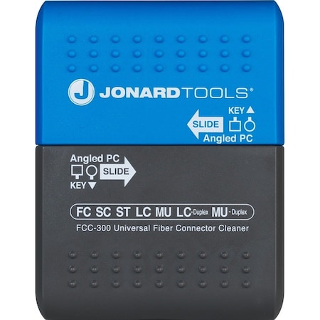 Jonard Tools Connector Cleaner, Optical Fiber Cleaning FCC-300