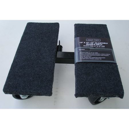 Shop Tuff 12inx12in-18in Adjustable Mover's Dolly STF-1218MDAM