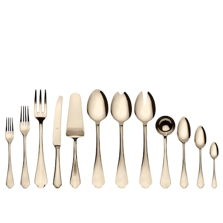 Mepra Dolce Vita Flatware Set - 67 Pieces - Champagne 106422067C