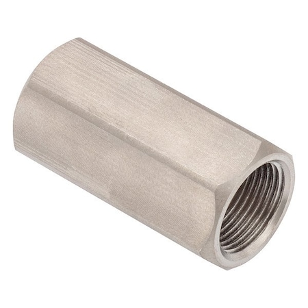 Zoro Select Female-Female Hex Adapter NUT60138CXM12F