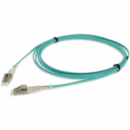 Add-On 1M LC TO LC AQUA OM3 DUPLEX LSZH FIBER PATCH CABLE ADD-LC-LC-1M5OM3LZ