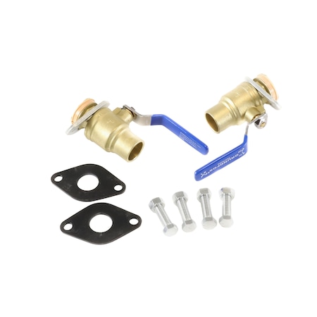 Grundfos Isolation Valve Kit 1 in. Swt 96806136