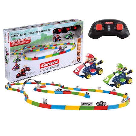 Carrera Revell Mario Kart Mario and Luigi Table Top Racing Set 370430015U