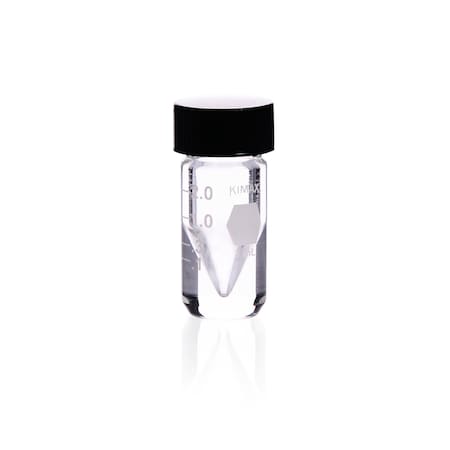 Kimble Chase Graduated Vial, Clear, 1 ml, PK12 60702-1