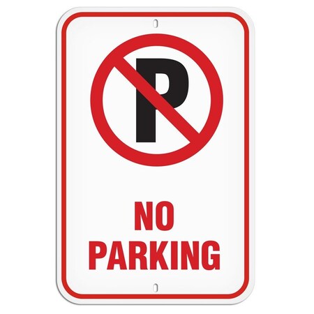 Primeguard No Parking, 12'' x 18'' PSS1015R