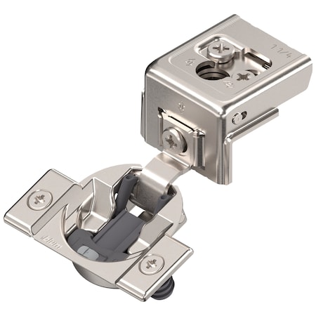 Blum 110 Degree 1-1/4in. Overlay Blumotion Soft-closing Doweled Compact Clip Hinge 31C358B.20
