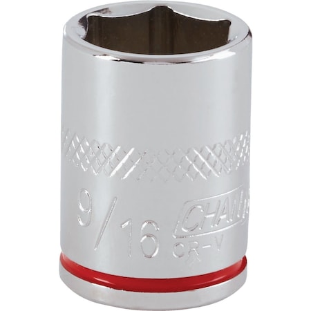 Channellock 3/8'' Drive 9/16'' 6-Point Shallow Standard Socket 302670