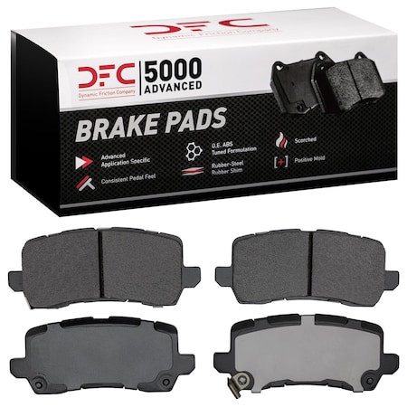 Dfc 5000 Advanced, Disc Brake Pad Set,  1551-1698-00