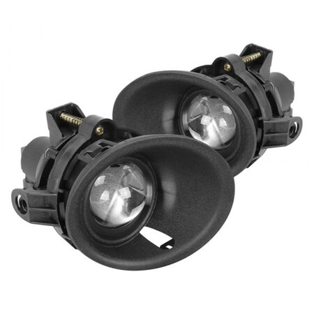 Overtime Clear 3.6L Projector Bumper Driving Fog Lights for 2014-2015 Chevy Camaro OV2486372