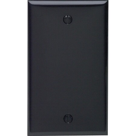 Leviton Black 1 gang Nylon Blank Wall Plate 1 pk 80714-00E