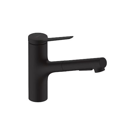 Hansgrohe Zesis Kitchen Faucet 2-Spray, Pull-Out, 1.5 GPM in Matte Black 74810671