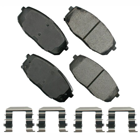 Akebono BRAKE PAD KIT ACT1397A