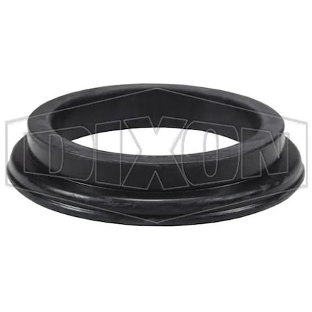 Dixon EZLink Replacement Gasket, Suitable For Use w/ EZLink Armless Cam and Groove, 4 in, Buna-N EZL400-G-BU