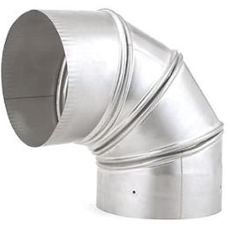 Perfectpillows Selkirk Corporation 4715 7 Inch Heat-fab 90 Degree Adjust. Elbow 304-alloy PE2213253