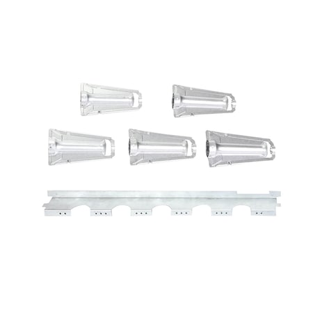 Functional Devices-Rib Burner Rack Assembly 5 Cell 4022703S