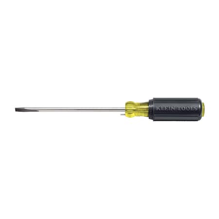 Klein Tools General Purpose Slotted Screwdriver 1/4 in Round 605-4B