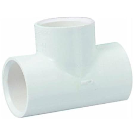 Charlotte Pipe And Foundry PVC 024001000HA 1 IN SLIP TEE SCH40 PVC S X S PVC 02400  1000HA