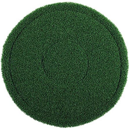 Americo Mfg 20 in. Green Scrub Brush Alternative Scrubbing Pad - 4 Per Case, 4PK 261882TS